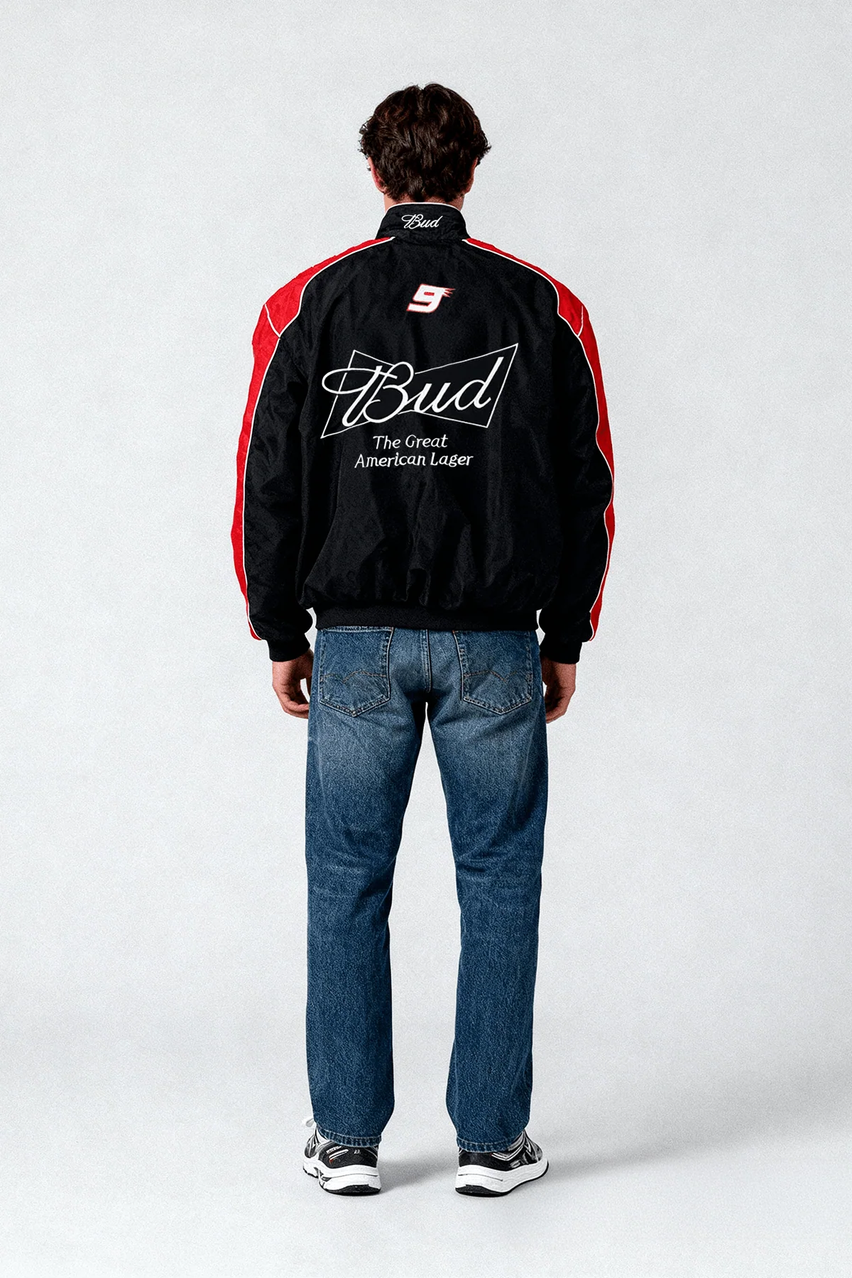 Budweiser Racing Vintage Jacket - Black Edition - Image 5