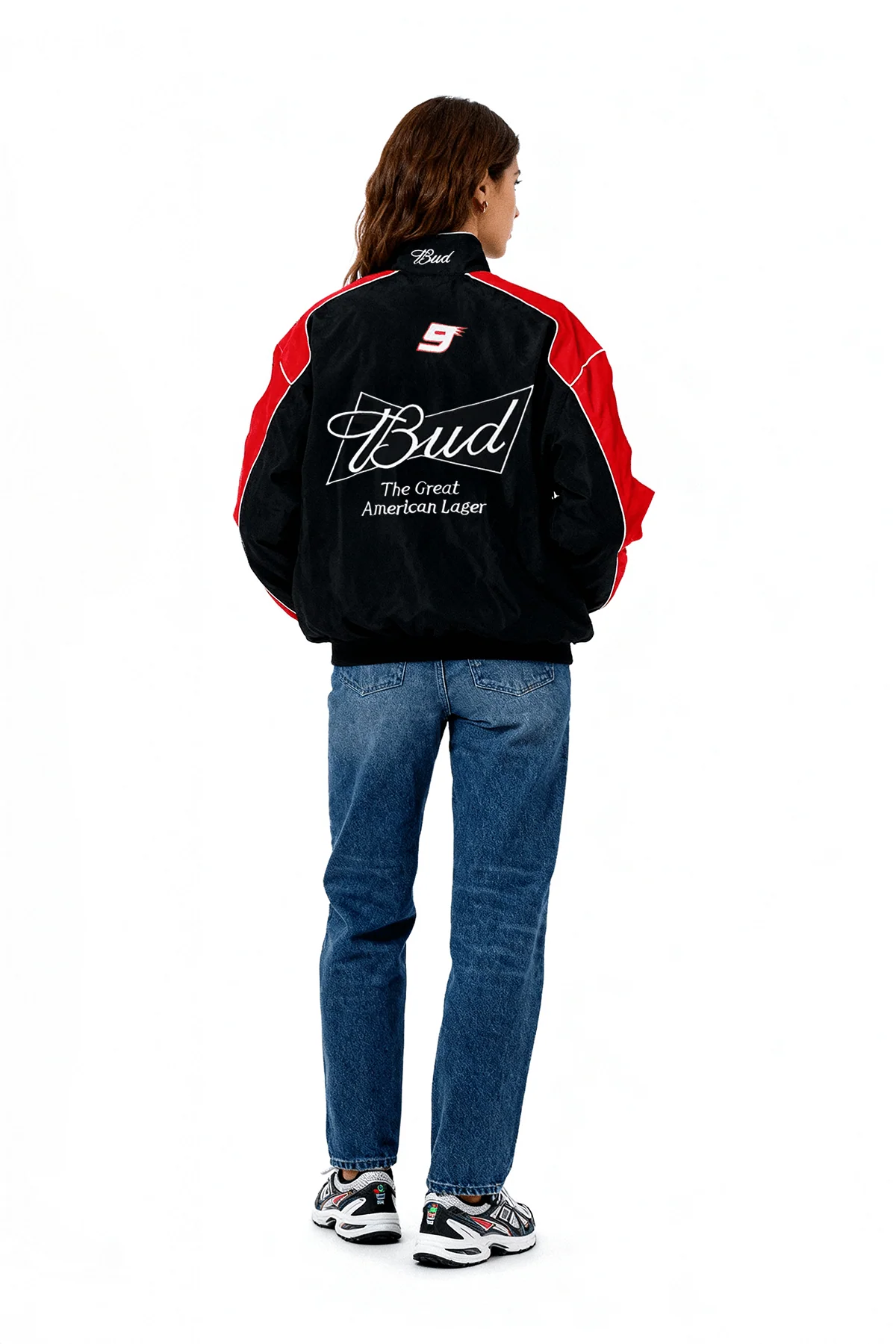 Budweiser Racing Vintage Jacket - Black Edition - Image 6