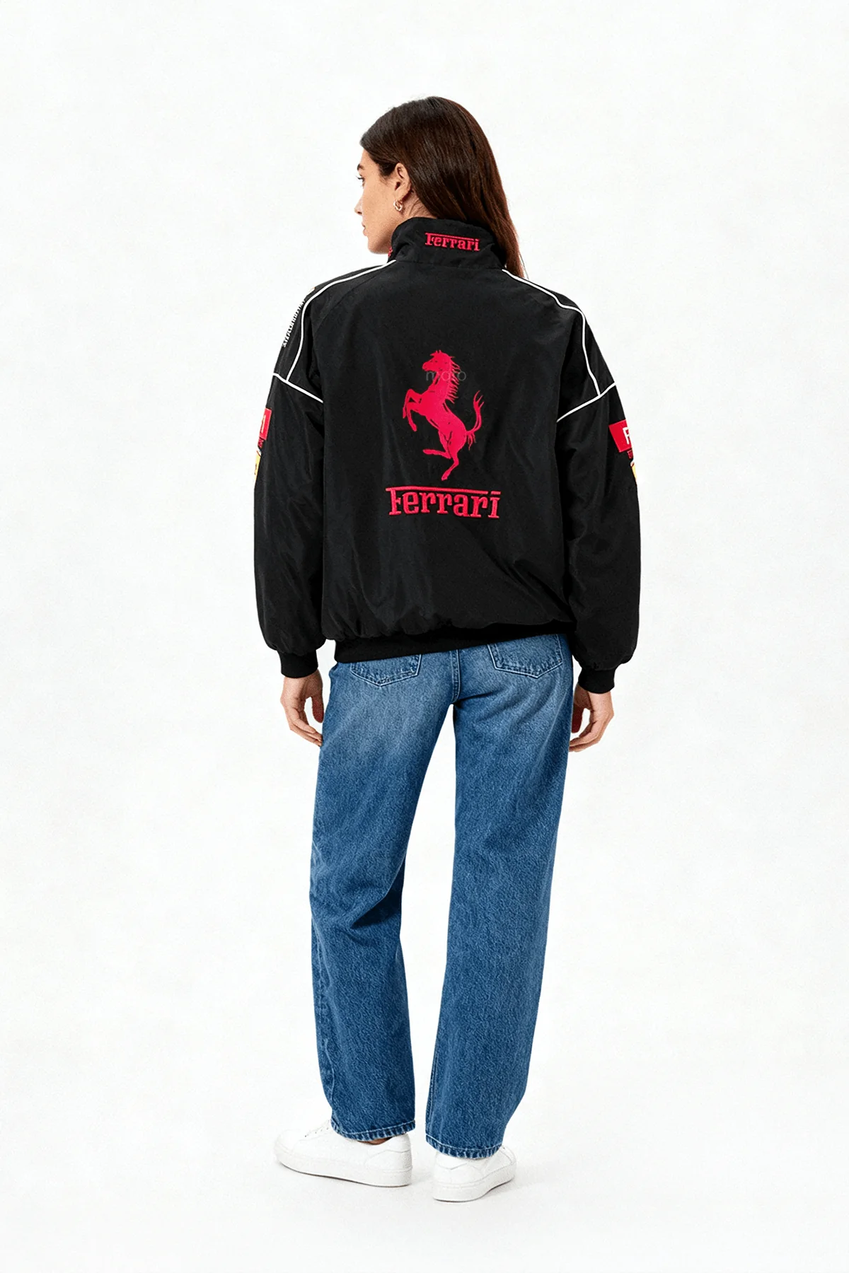 Ferrari F1 Vintage Racing Jacket - Black Edition - Image 6
