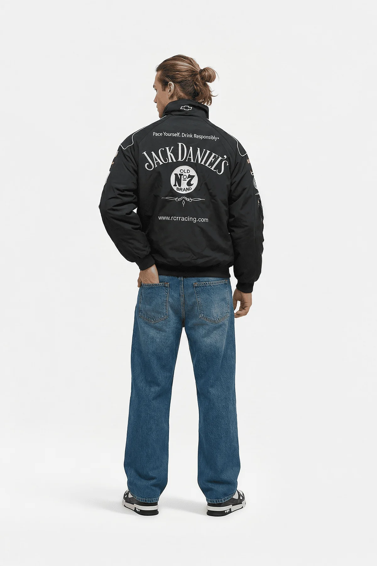 Jack Daniel's Racing Vintage Jacket - Black Edition - Image 5