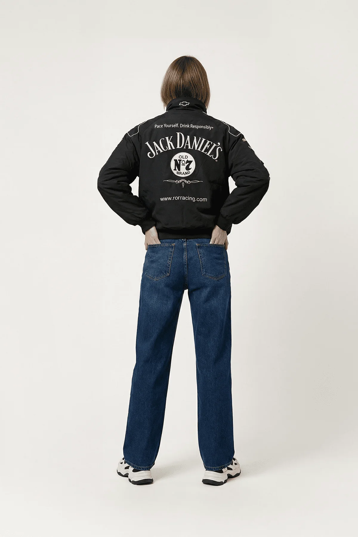 Jack Daniel's Racing Vintage Jacket - Black Edition - Image 6