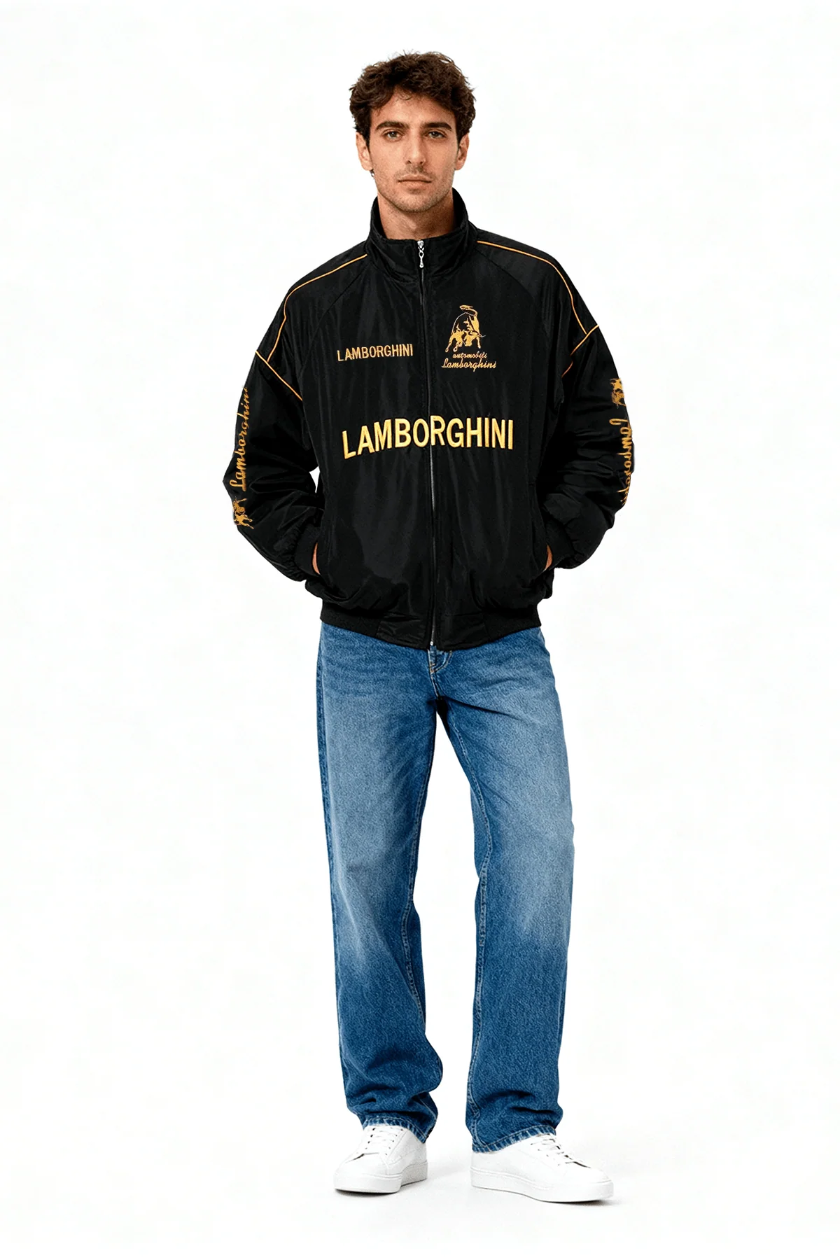 Lamborghini Vintage Racing Jacket - Image 3