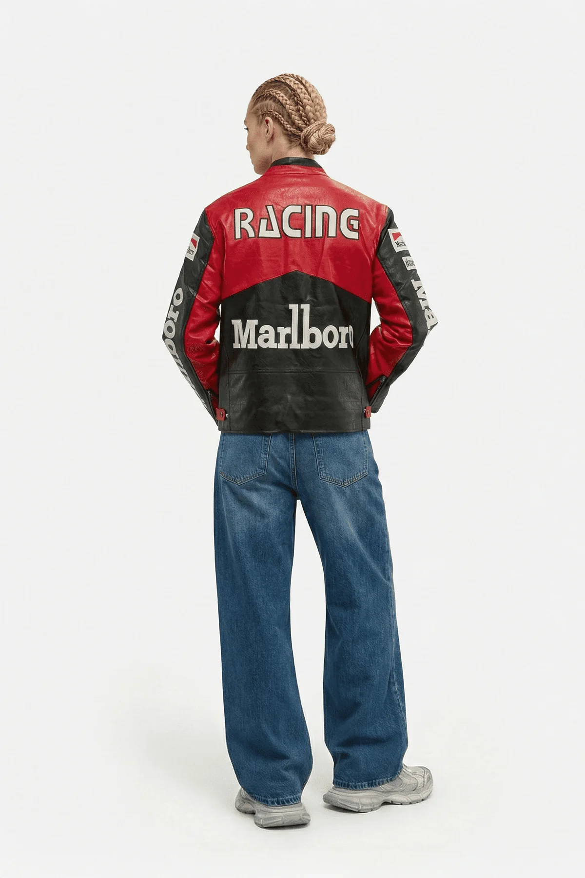 Marlboro Vintage Racing Leather Jacket - Classic Edition - Image 6