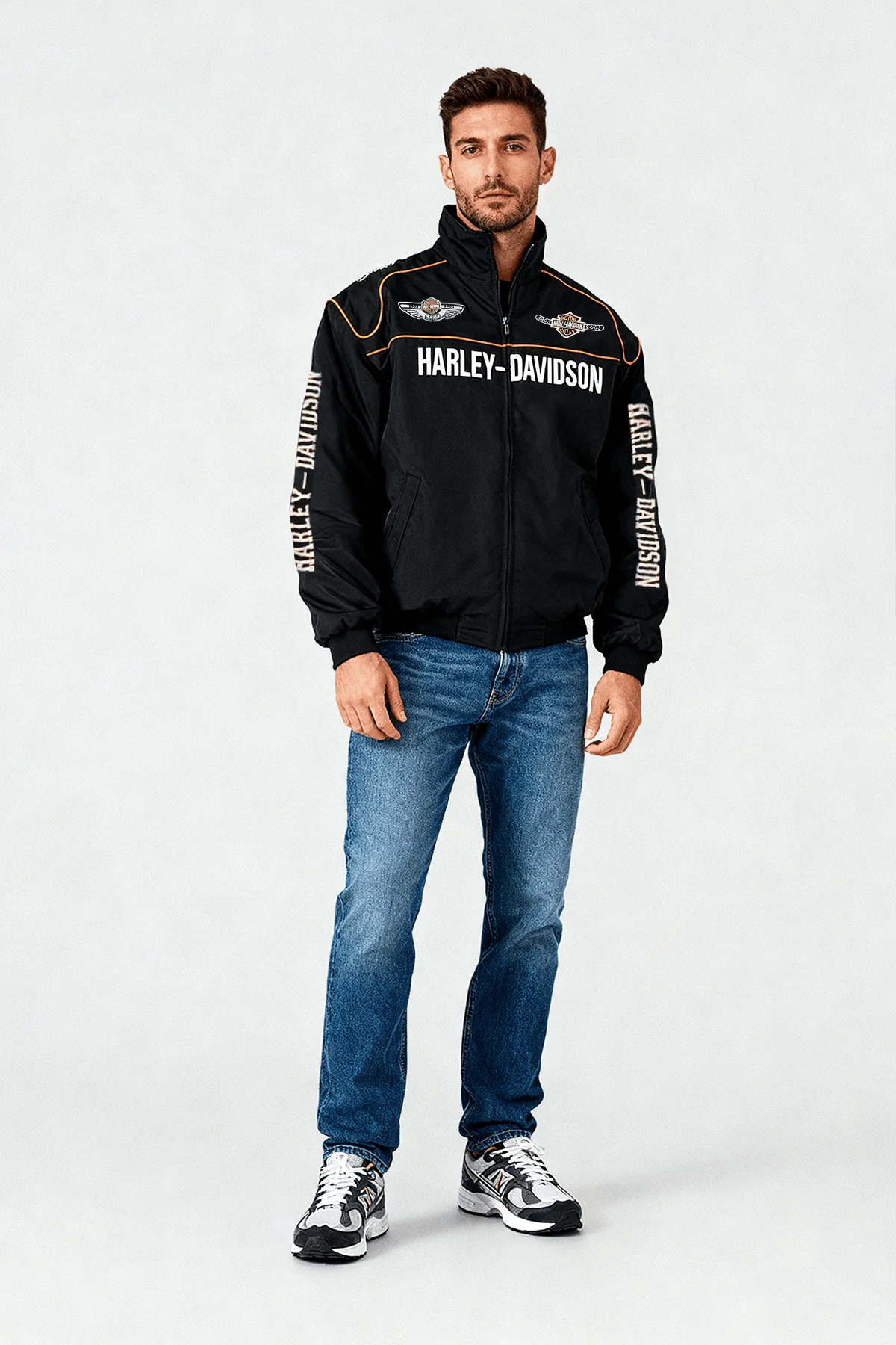 Vintage Harley Davidson 100th Anniversary Jacket - Image 3
